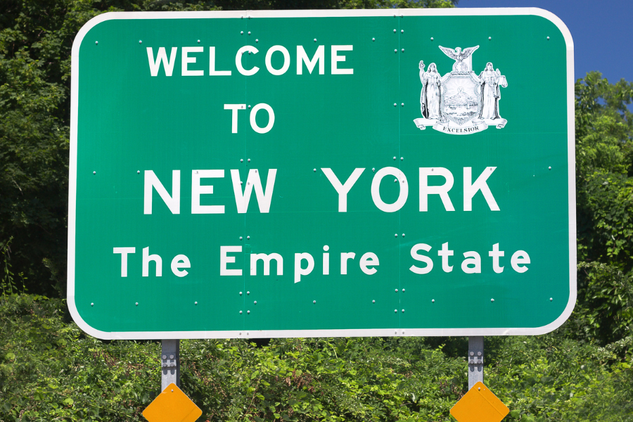 New York State Sign