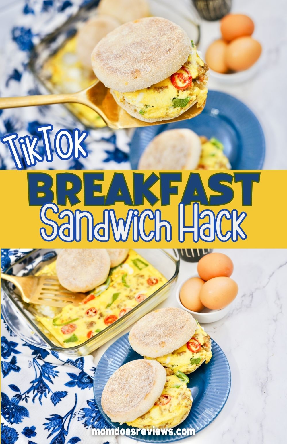 TikTok Breakfast Sandwich Hack