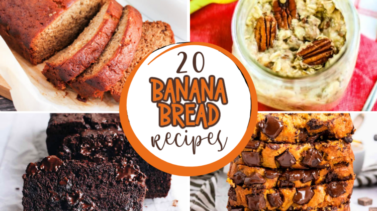 20 Baked Banana Bread Recipes