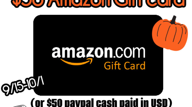 Welcome to the $50 Amazon Gift Card Giveaway!