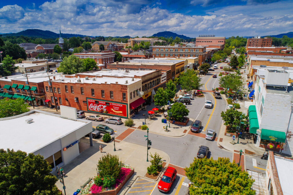 Hendersonville TN city view