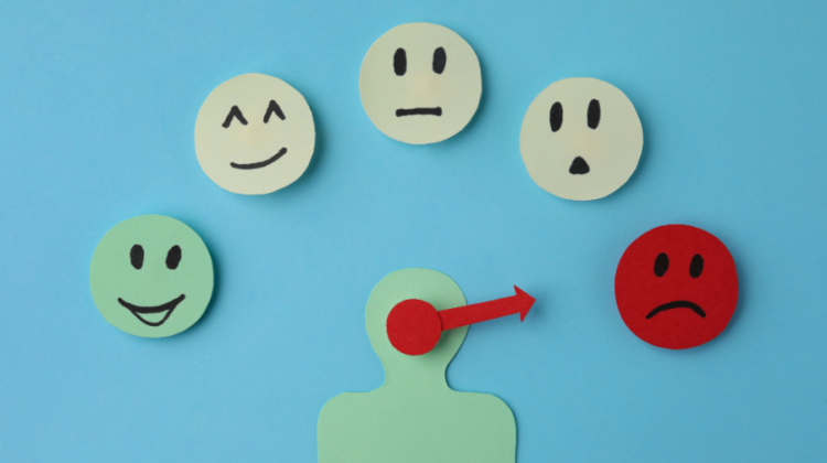 moods from happy to sad