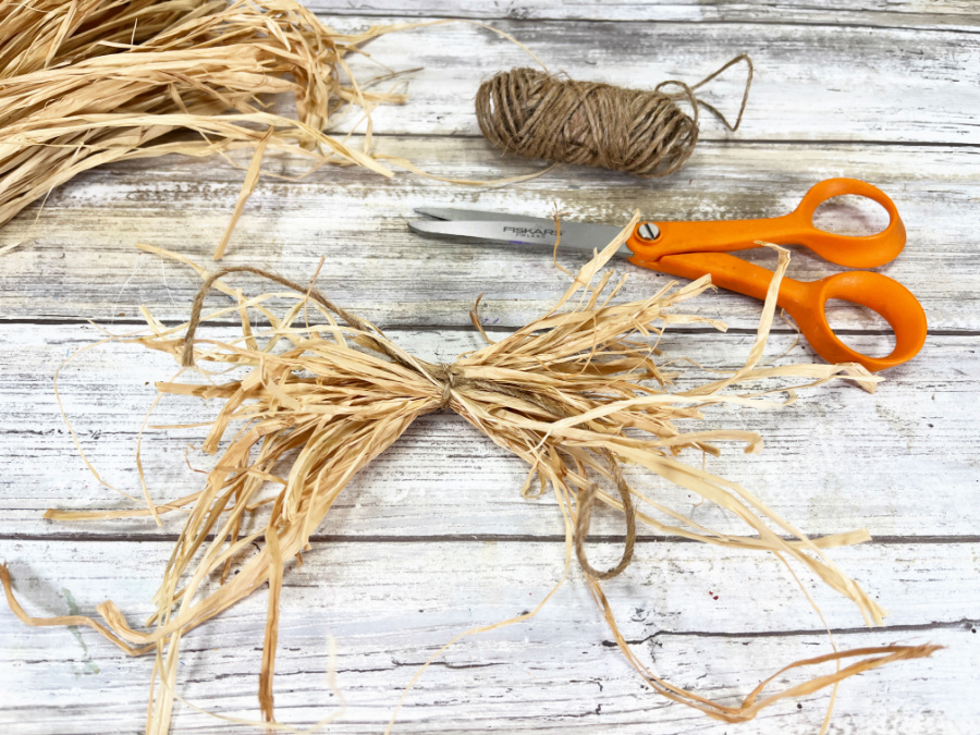 Clay Pot Scarecrow Craft