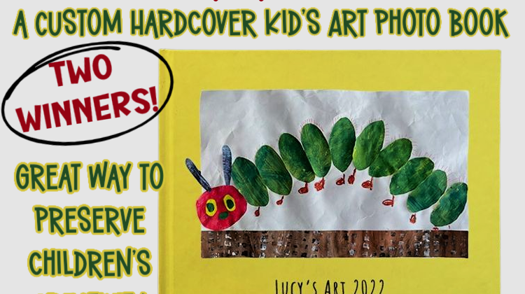 Enter to #Win a Scribble Kid's Art Photo Book - 2 Winners #Back2School23