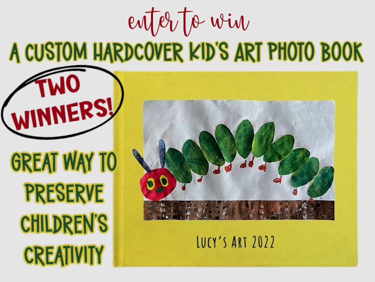Enter to #Win a Scribble Kid's Art Photo Book - 2 Winners #Back2School23