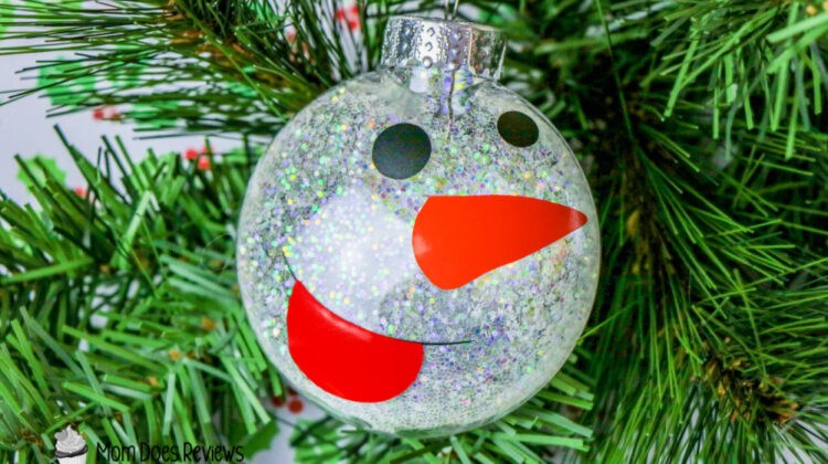 Make a Snowman Disc Ornament