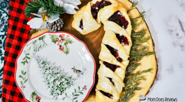 Cranberry Candy Cane Pastry
