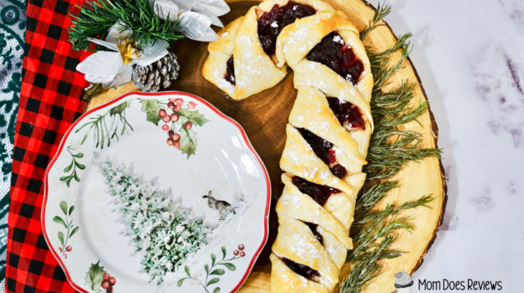 How to Make a Cranberry Candy Cane Pastry 