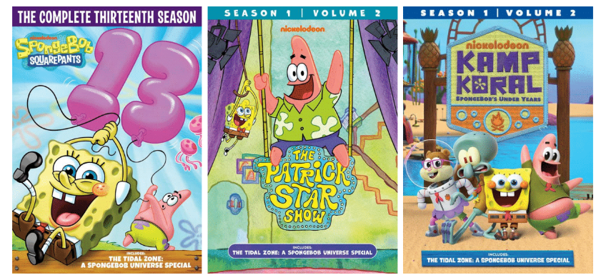 SpongeBob DVDs
