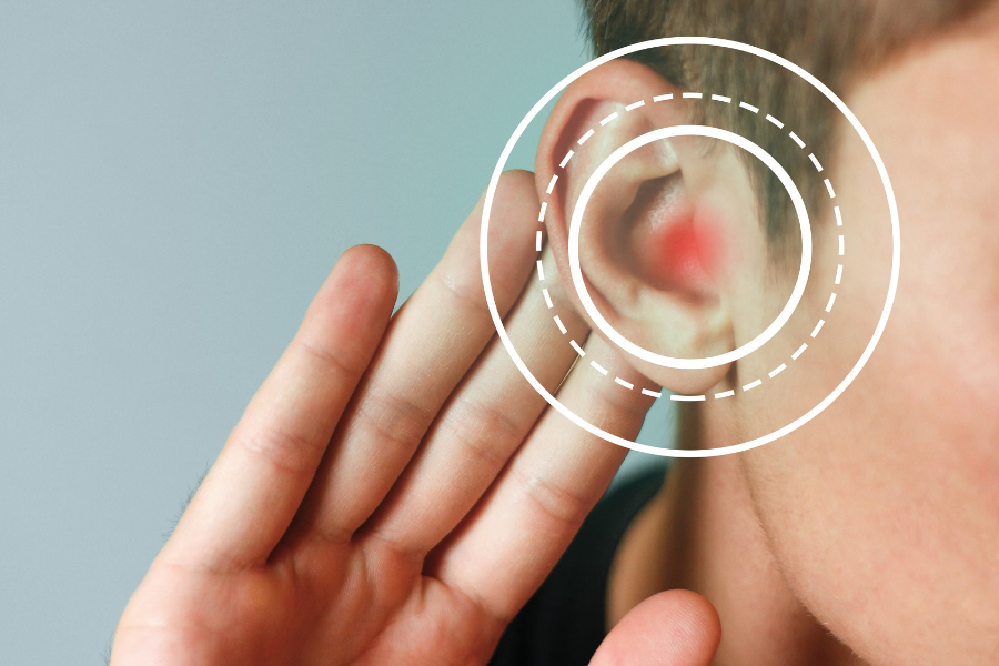 boy with hearing loss