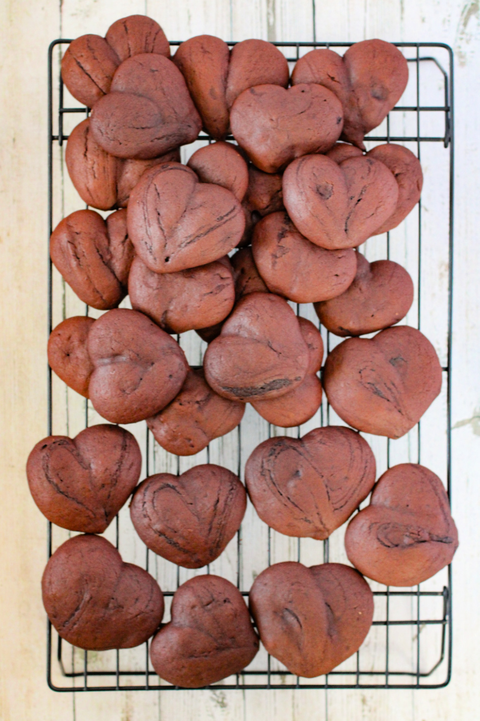 Heart-shaped Whoopie Pie