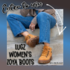 Lugz Women's Forest Chukka Boot - Thermabuck Upper, Slip Resistant, Padded Collar, Casual Ankle Boot