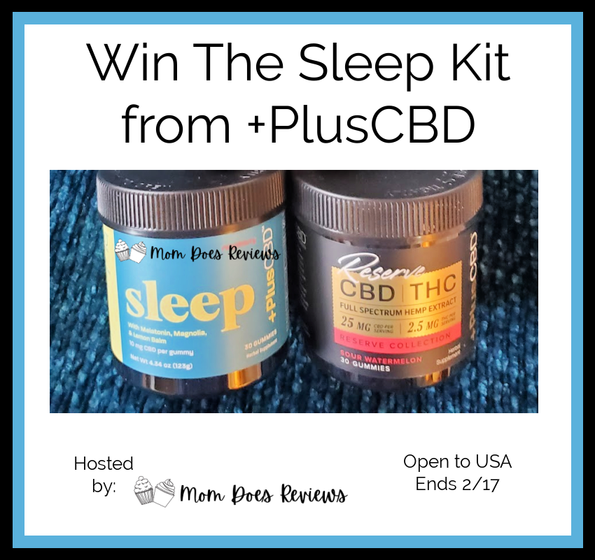 Win The Sleep Kit from +PlusCBD, Open to USA, ends 2/17