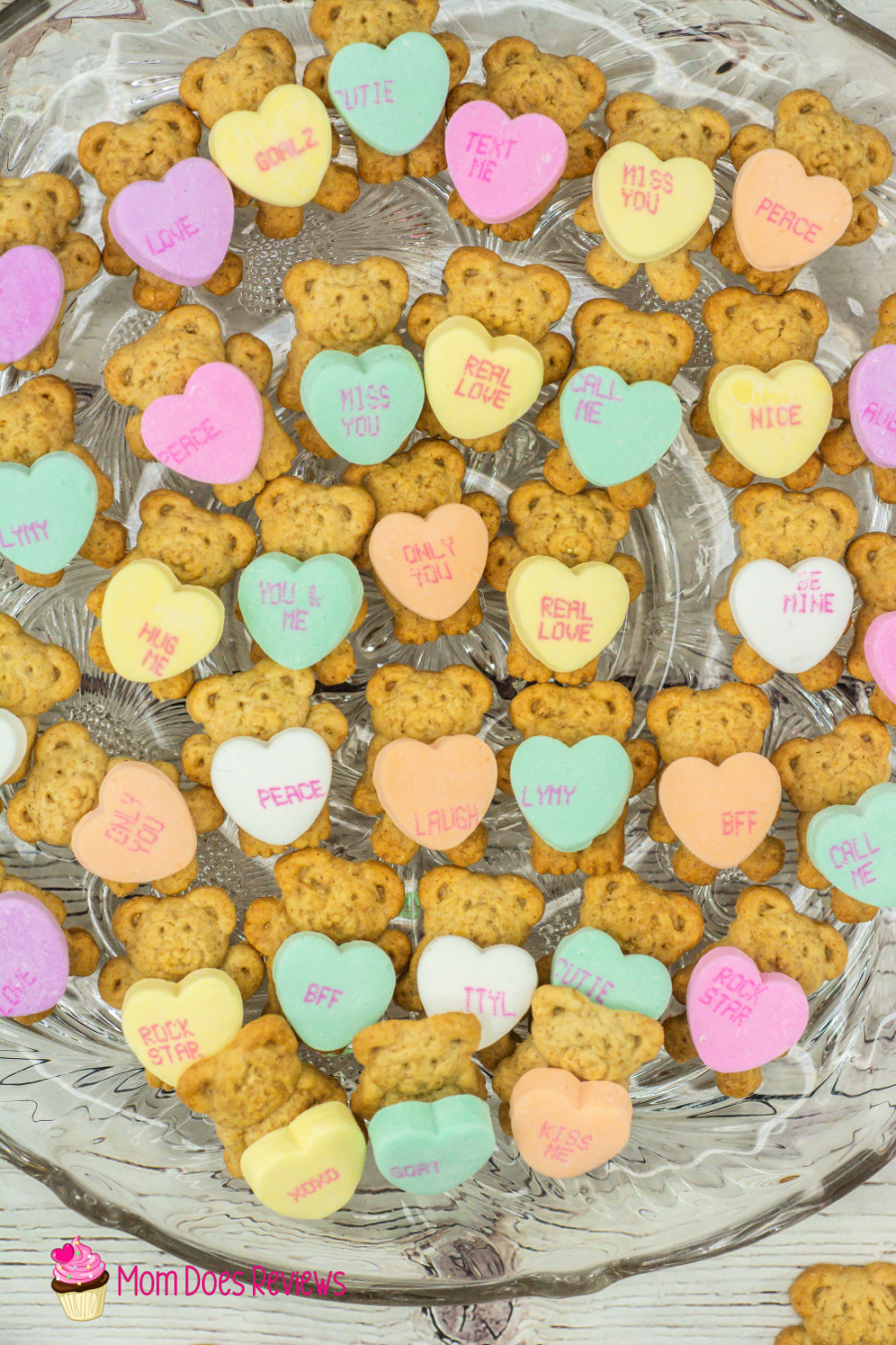 Cute Conversation Heart Bears