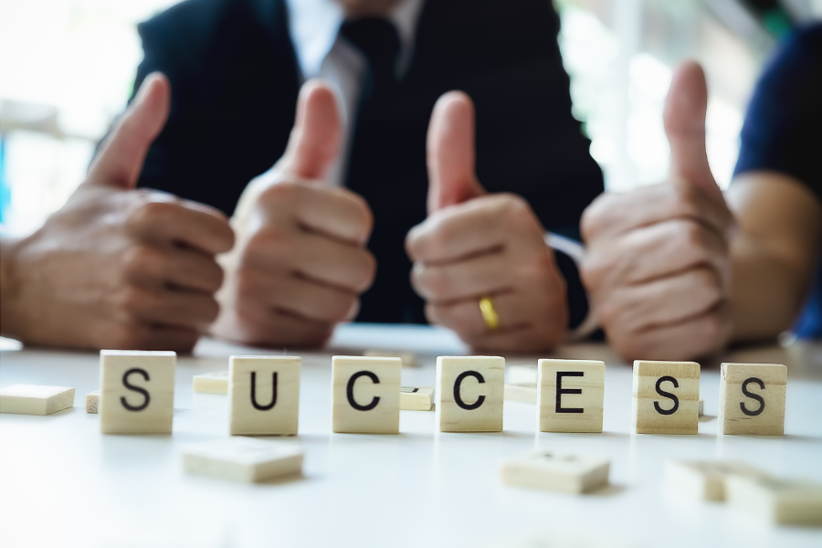 success tiles