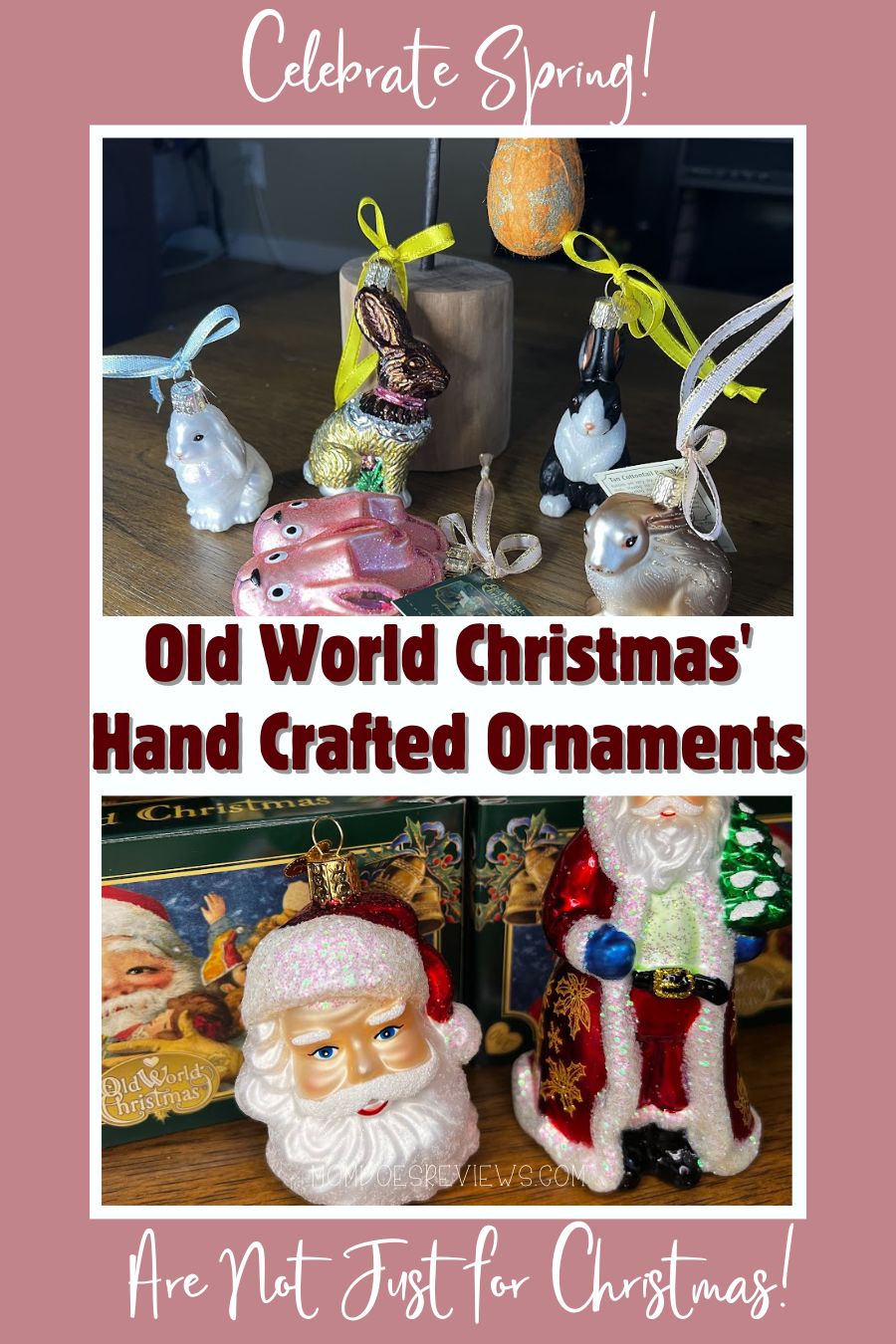 Old World Christmas Santa ornament