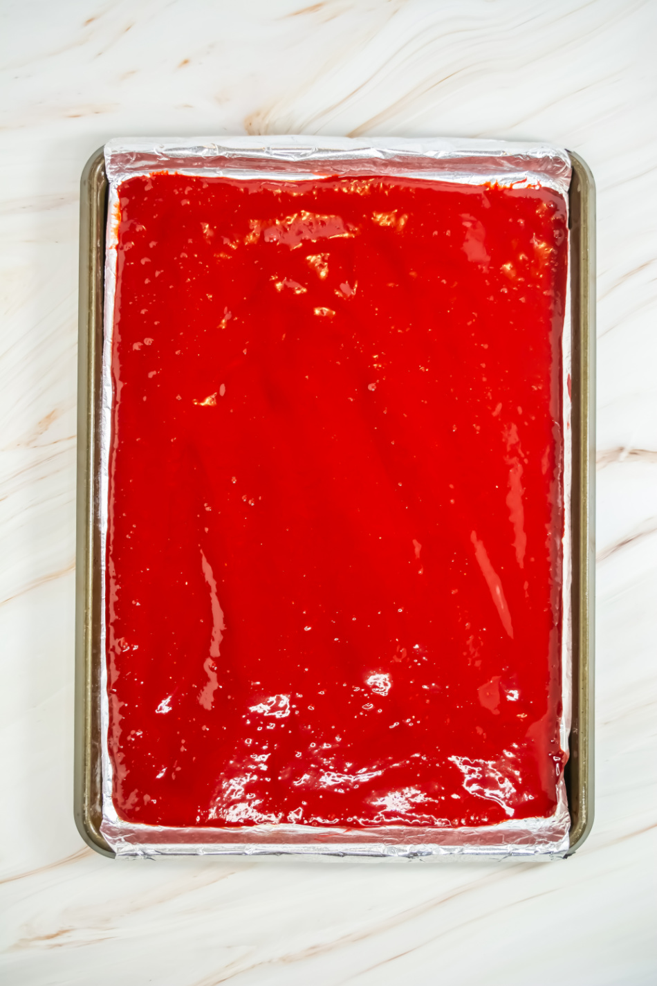 Cake in a Jar process