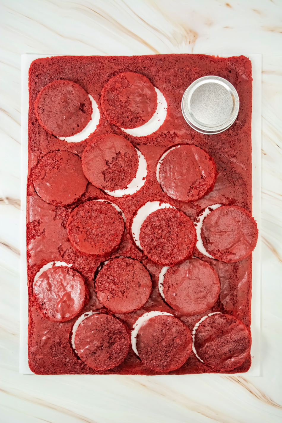Cake in a Jar process