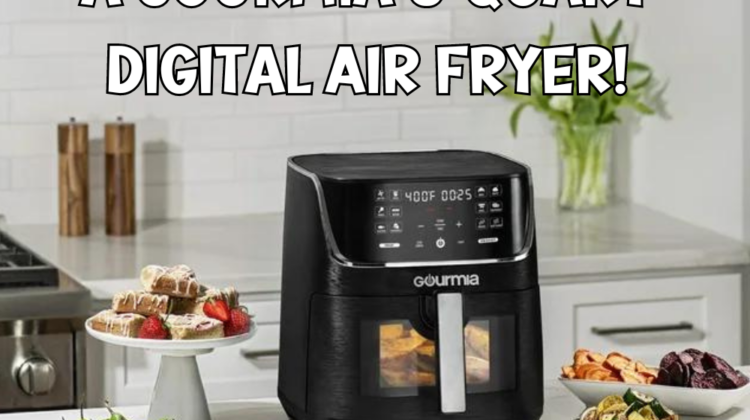 Enter to #Win a Gourmia 8-Quart Digital Air Fryer!