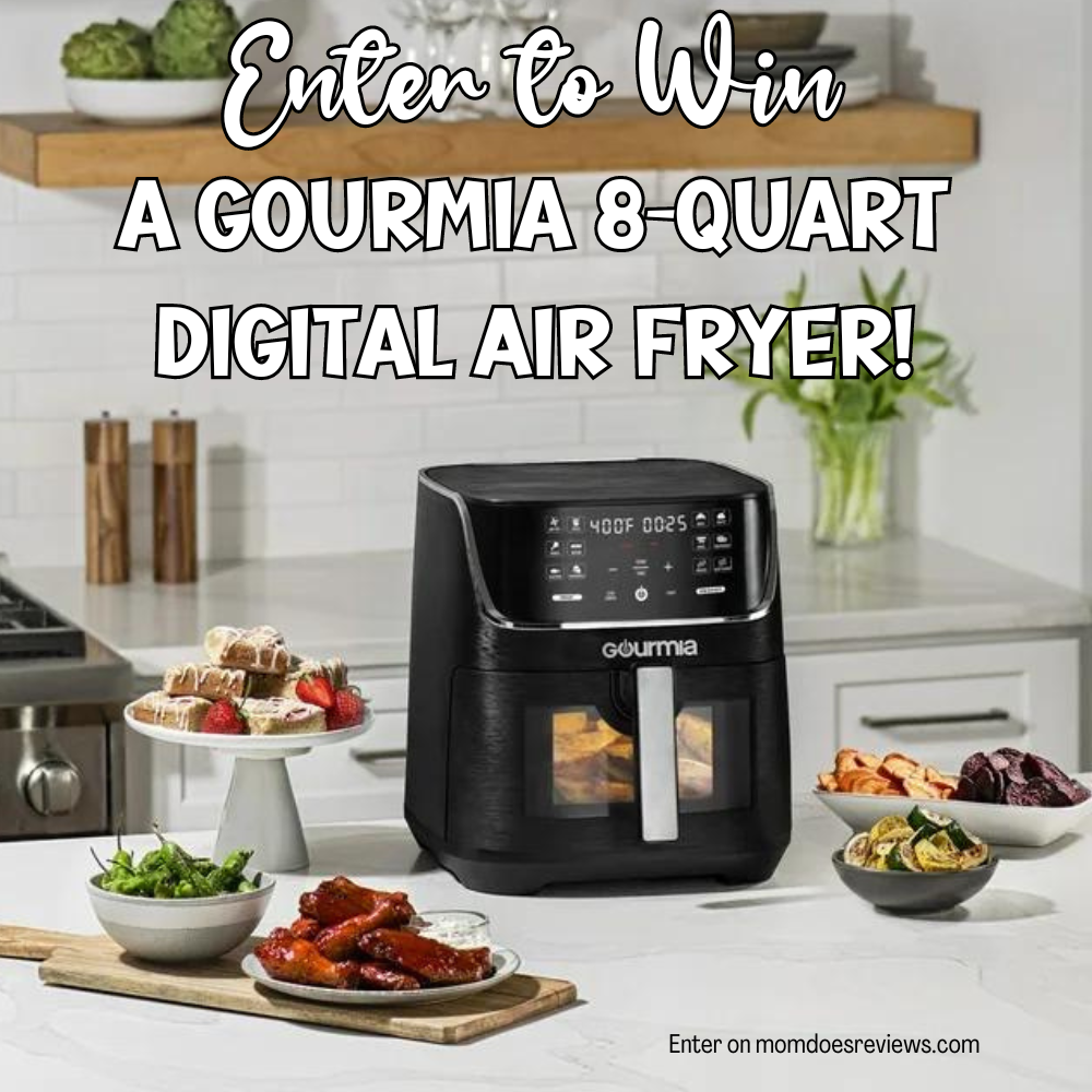Enter to Win a Gourmia 8Quart Digital Air Fryer! Mom Does Reviews