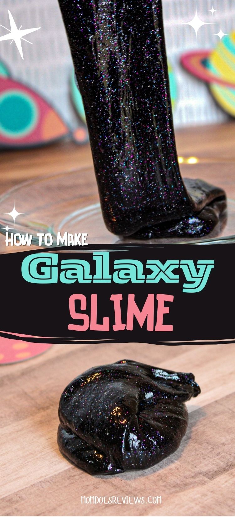 How to Make Galaxy Slime