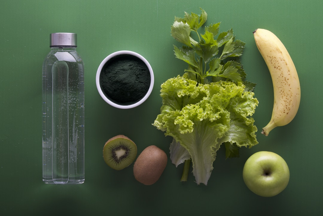 healthy food with banana