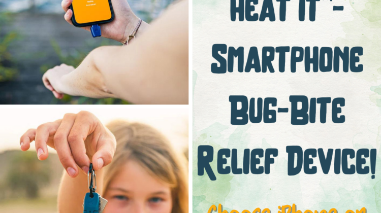 3 #Winners for heat it™- Smartphone Bug-Bite Relief Device! #SpringintoSummerFun