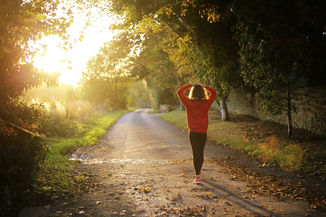 woman walking