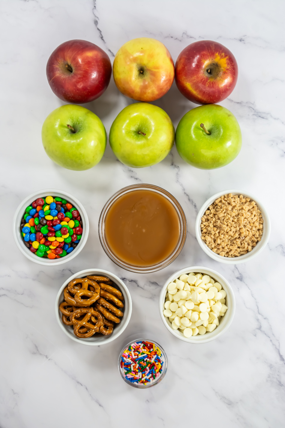 caramel apple nachos