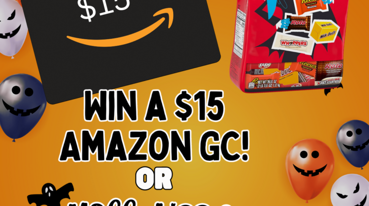 Win Halloween Candy or Amazon GC