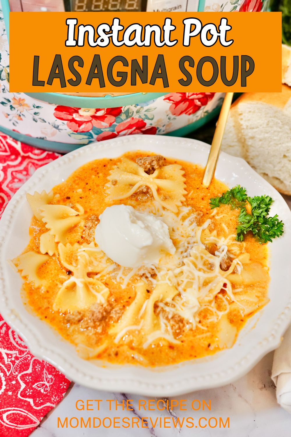 Instant Pot Lasagna Soup