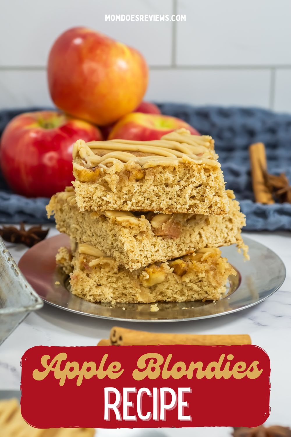 Apple Blondies
