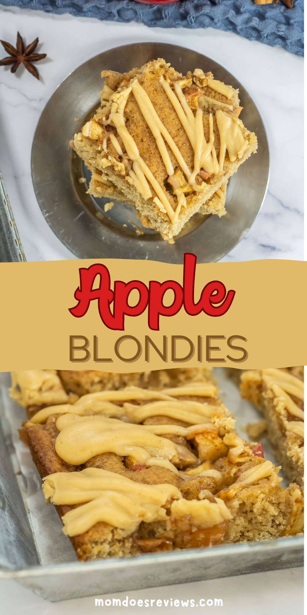 Apple Blondies