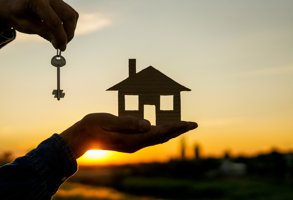 real estate holding key