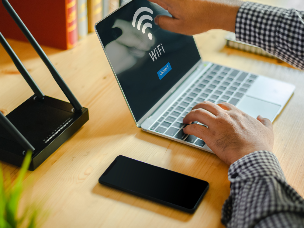 wifi and router