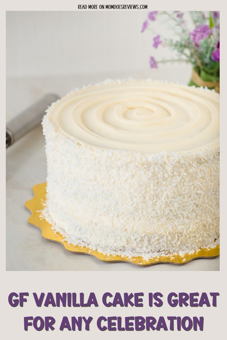Gluten-Free Vanilla Cake is Great for Any Celebration