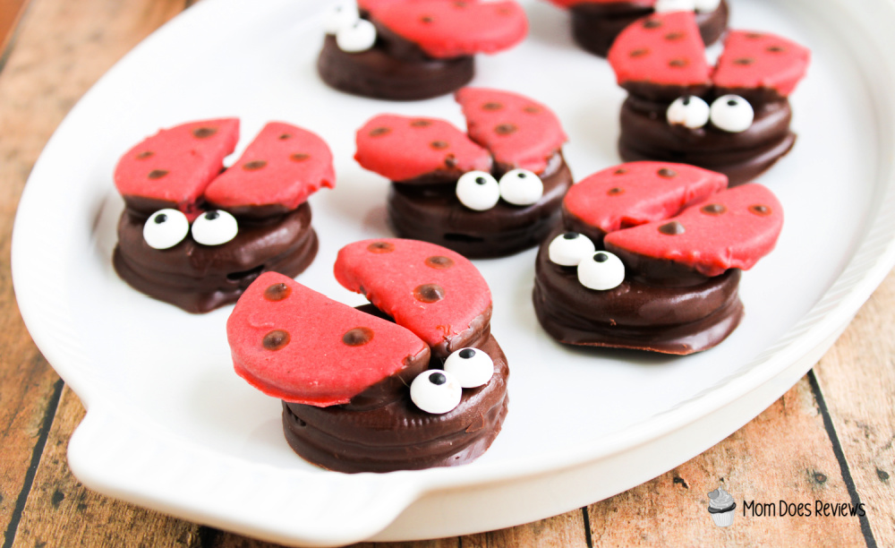 Ladybug Chocolate Covered Oreos