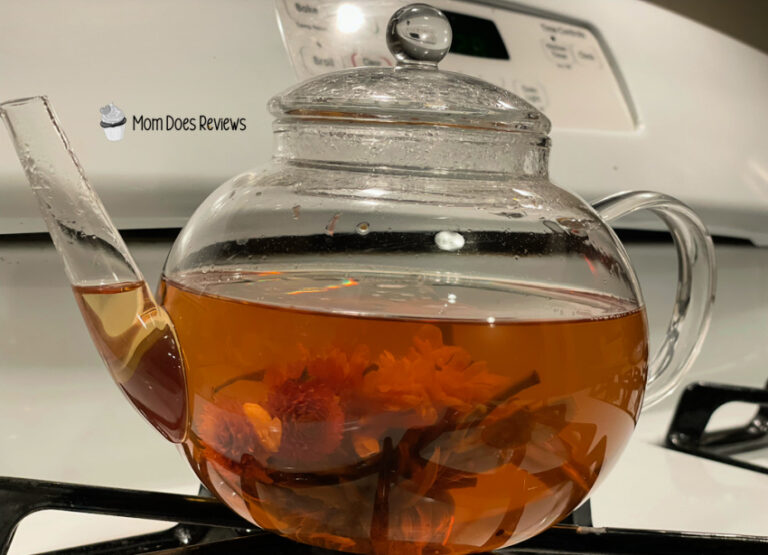 Tea Time with Teabloom Pure Bliss in a cup! MomDadGrad Mom Does Reviews