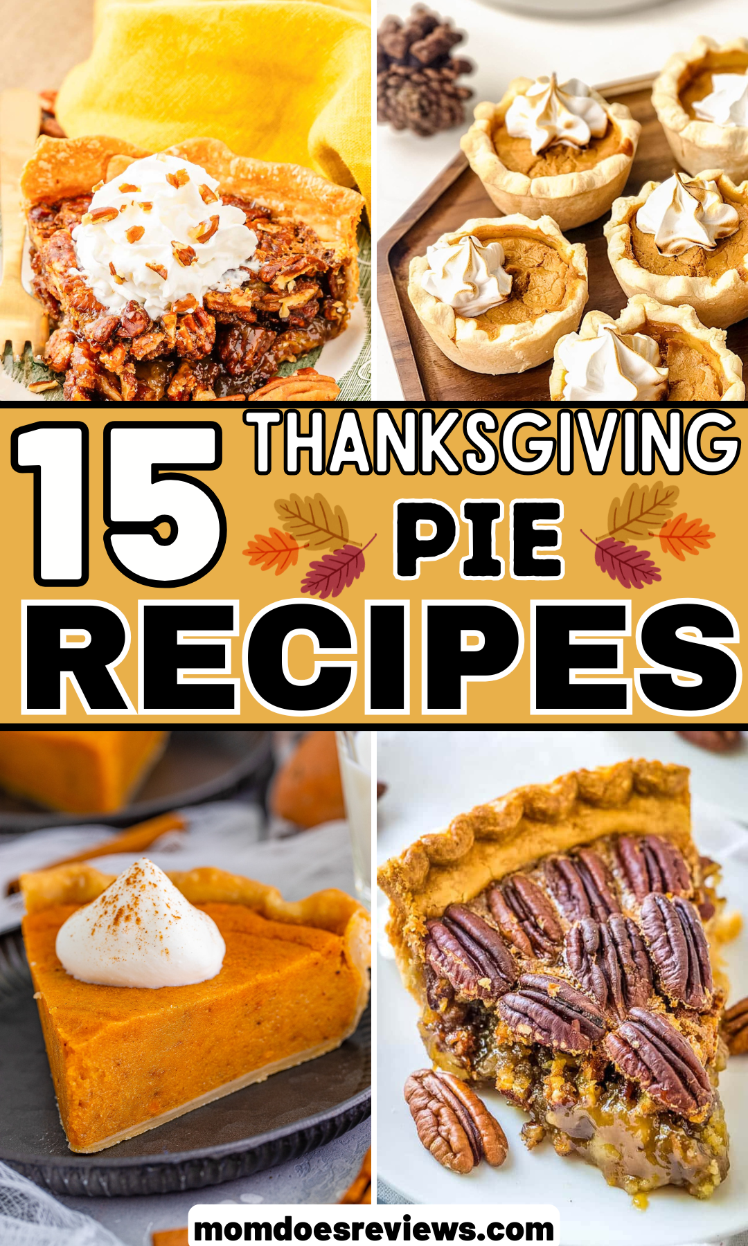 Thanksgiving Pie Recipes
