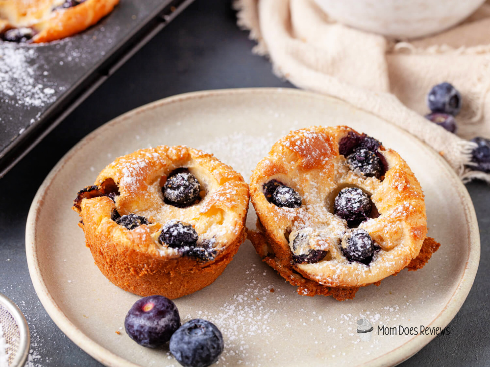 Blueberry popovers