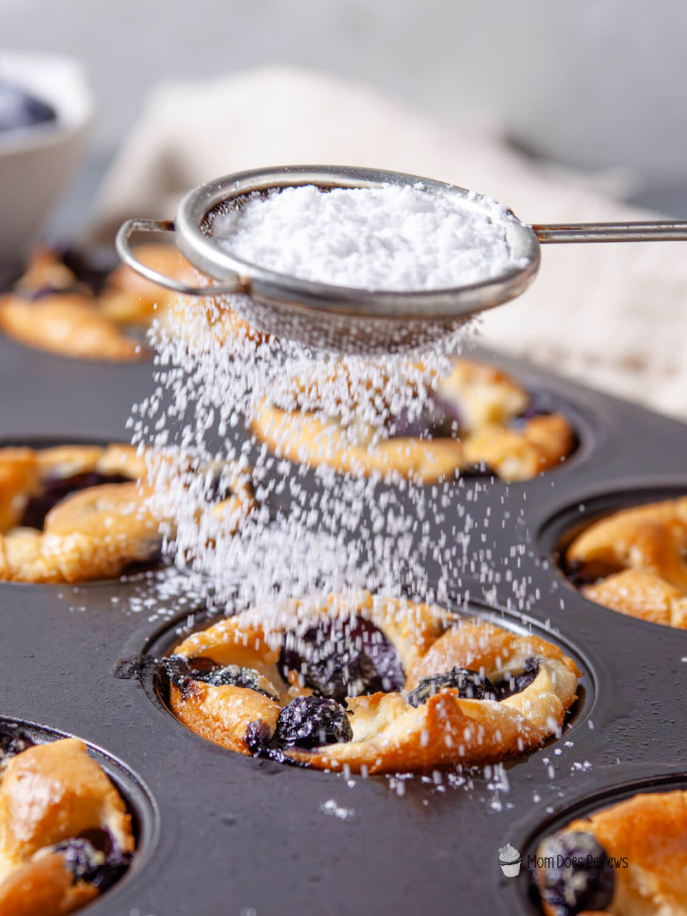 Blueberry popovers