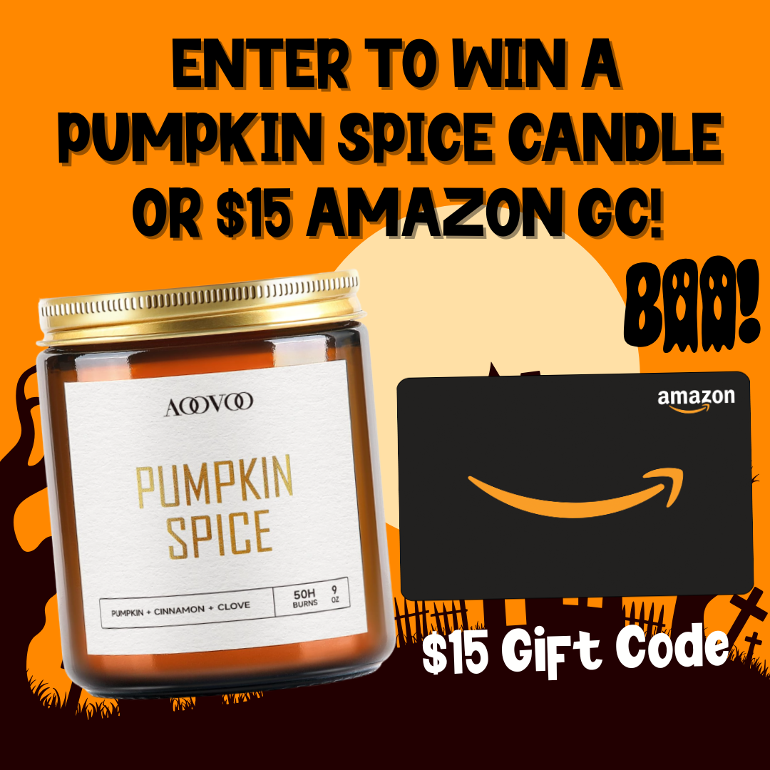Candle or $15 Amazon GIveaway