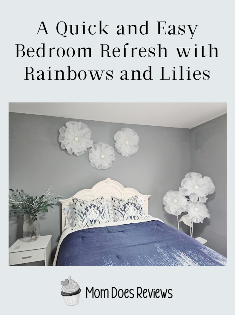 A Quick and Easy Bedroom Refresh with Rainbows and Lilies # ...