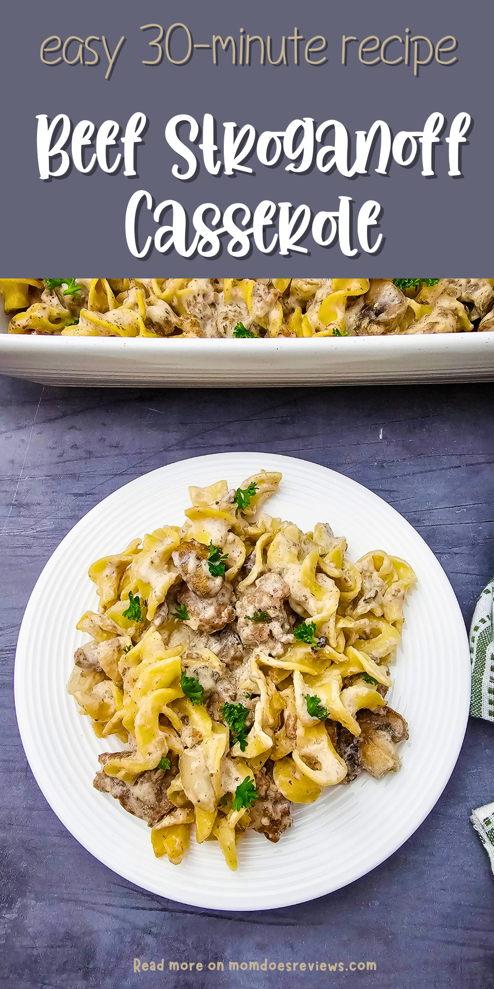 Beef Stroganoff Casserole