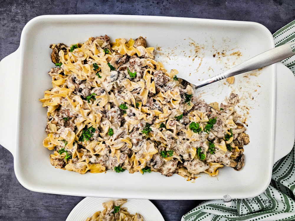 Beef Stroganoff Casserole