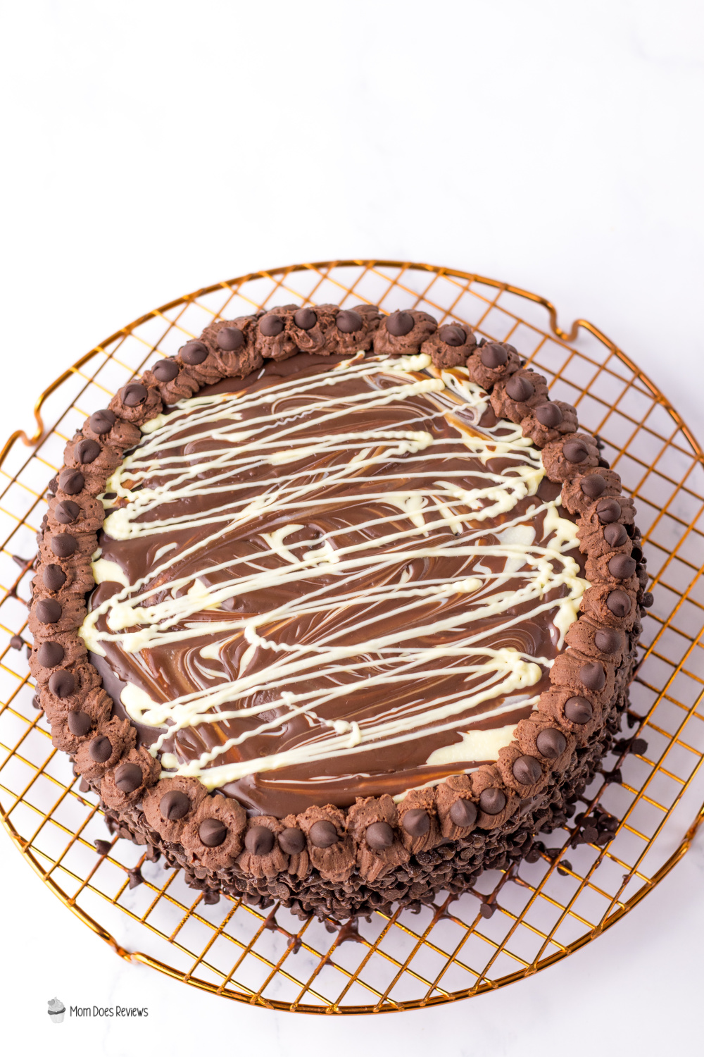 black tie mousse cake