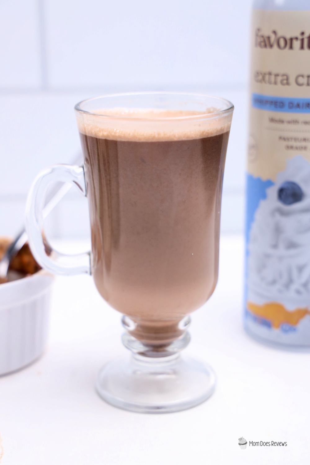 Hazelnut hot chocolate