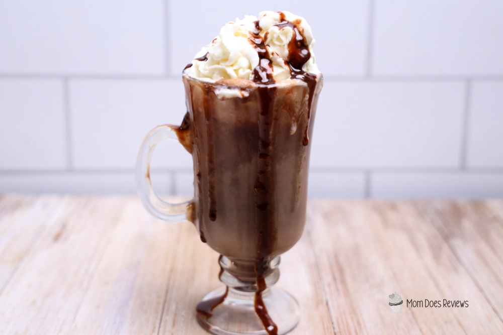 Hazelnut hot chocolate