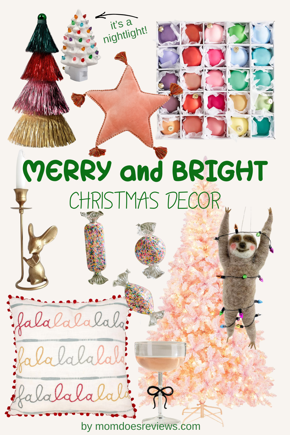 Merry and Bright Christmas Decor