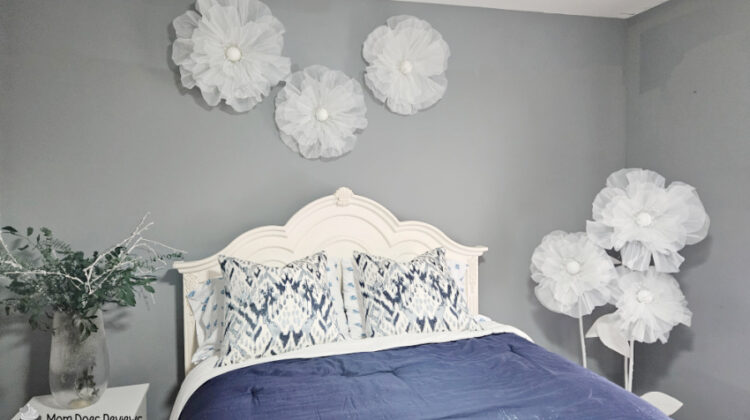 A Quick and Easy Bedroom Refresh with Rainbows and Lilies
